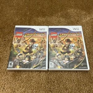 Lego Indiana Jones 2 Wii Brand New Sealed 2X
